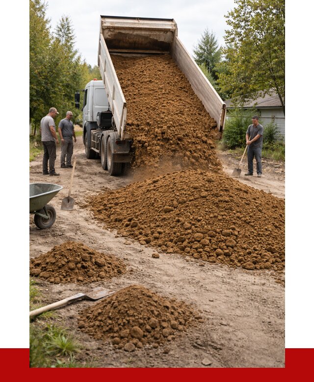 Купить суглинок с доставкой в Пыти-Яхах от 2543 р. за куб | ПРОНЕРУДПть