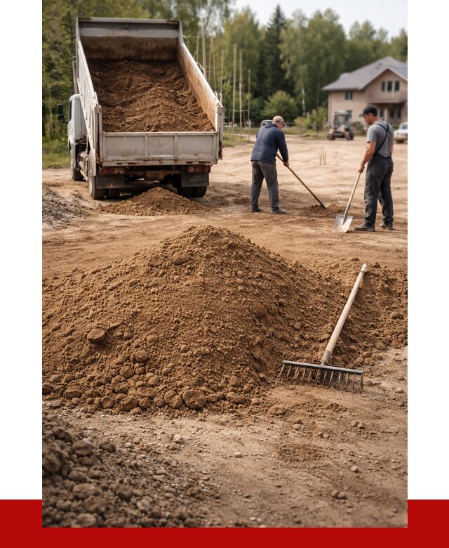 Суглинок для планировки в Пыти-Яхах с доставкой от 4273 р. | ПРОНЕРУДПть