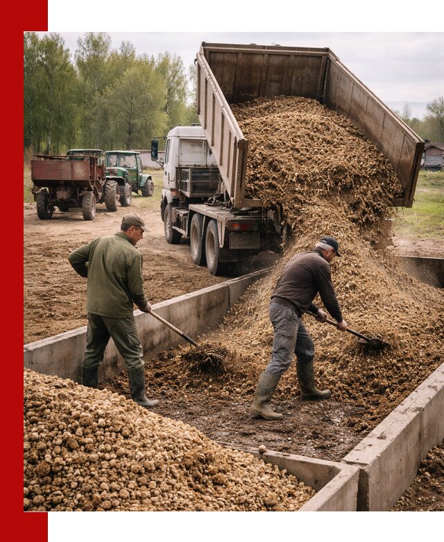 Куриный помет с доставкой в Пыти-Яхах оптом и в розницу