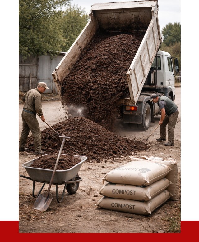 Купить компост в Пыти-Яхах от 4273 р. за куб с доставкой | ПРОНЕРУДПть