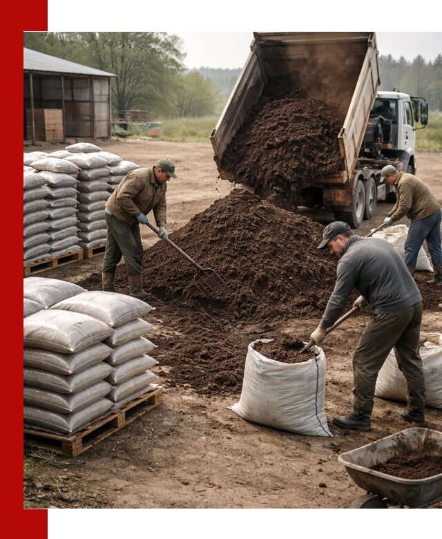 Доставка компоста оптом и в розницу в Пыти-Яхах