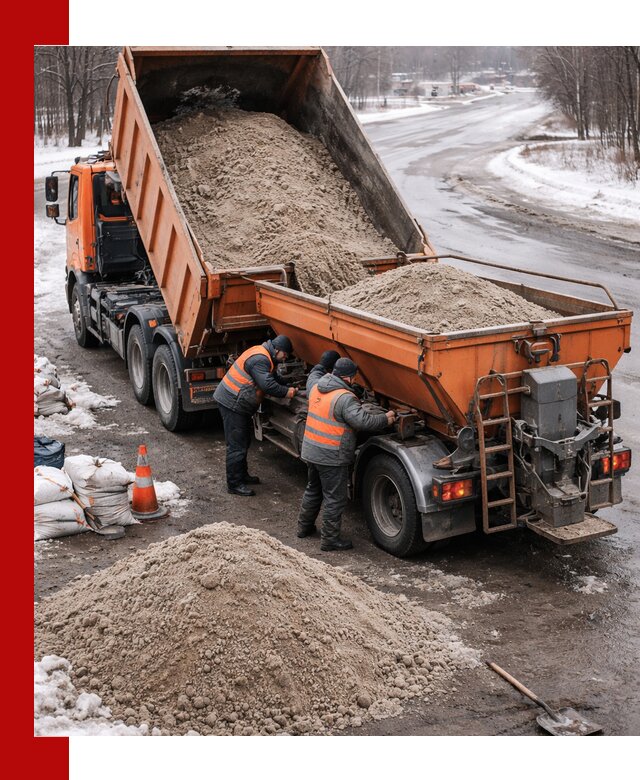 Поставка и вывоз пескосоля в Пыти-Яхах оптом и в розницу