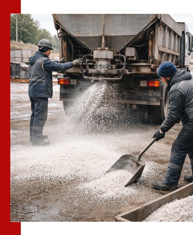 Доставка и продажа хлористого кальция в Пыти-Яхах