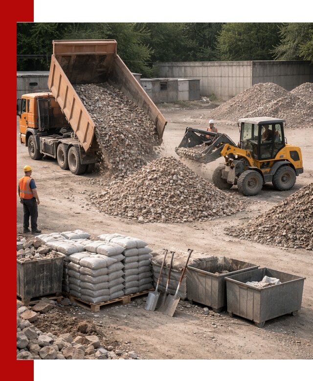 Вторичные материалы для отсыпки в Пыти-Яхах — поставка и доставка