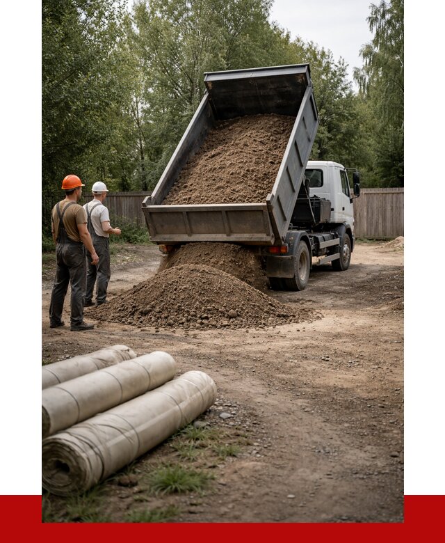 Доставка сыпучих материалов самосвалом в Пыть-Ях от 4273 р. | ПРОНЕРУДПть