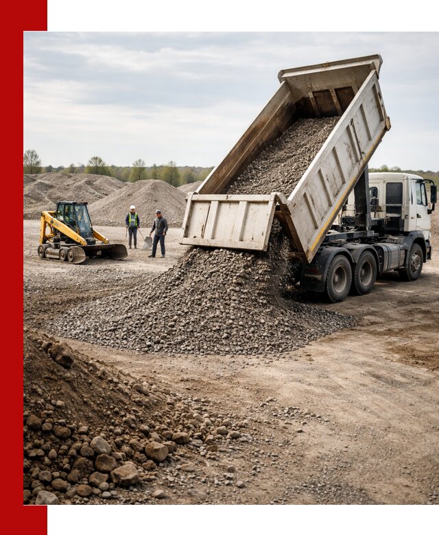 Доставка самосвалом 25 м³ в Пыти-Яхах быстро и надежно