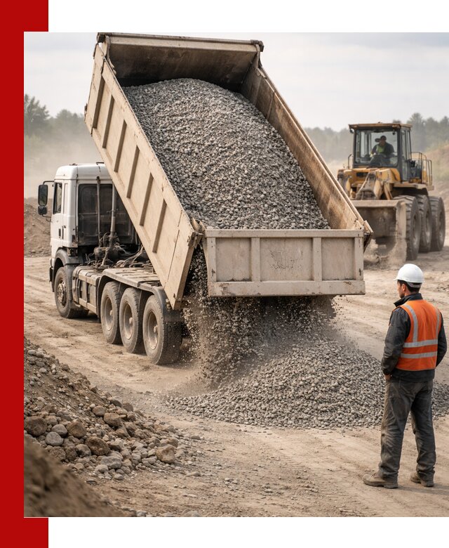 Доставка самосвалом 40 кубов цемента и сыпучих в Пыти-Яхах