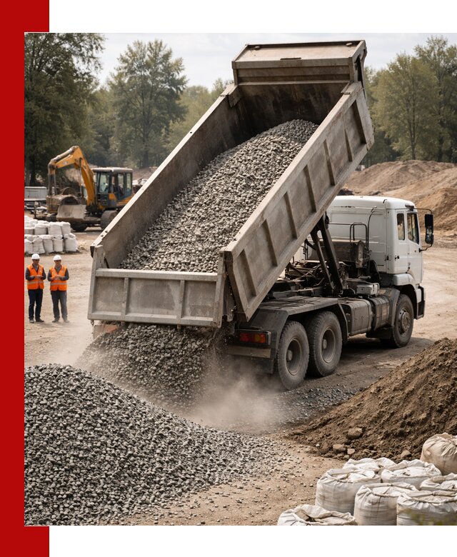 Аренда самосвала в Пыти-Яхах для доставки сыпучих и нерудных материалов