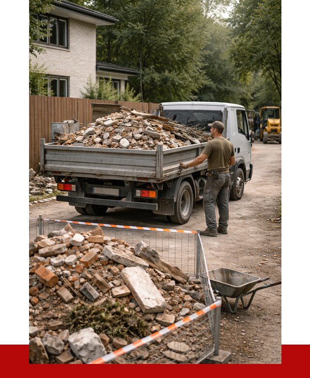 Вывоз строительного мусора с погрузкой в Пыти-Яхах от 7630 р | ПРОНЕРУДПть