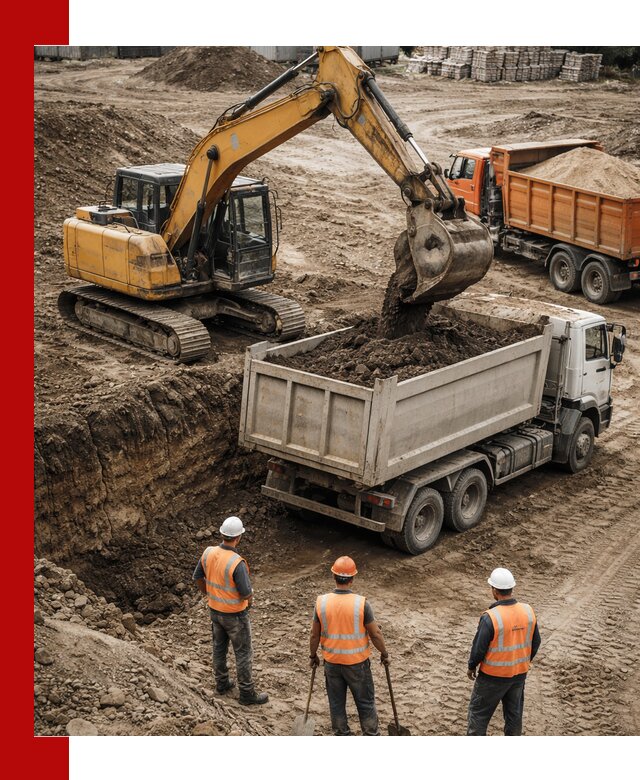 Разработка грунта для строительства и благоустройства в Пыти-Яхах