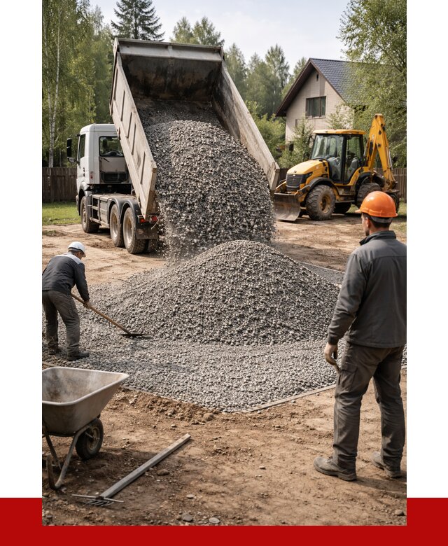 Отсыпка участка щебнем в Пыти-Яхах от 6612 р. ПРОНЕРУДПть