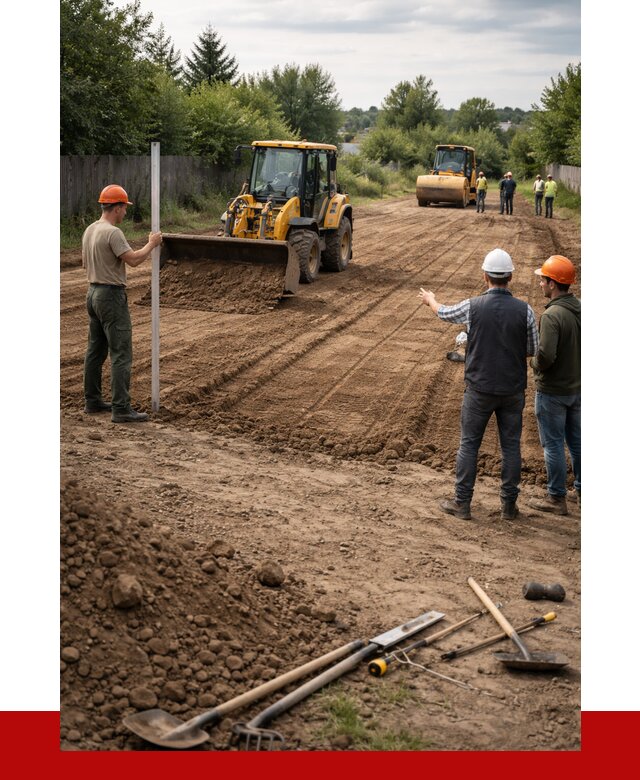 Планировка участка грунтом в Пыти-Яхах от 4578 р ПРОНЕРУДПть