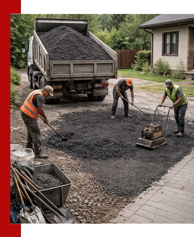 Асфальтовая крошка для двора с доставкой в Пыти-Яхах